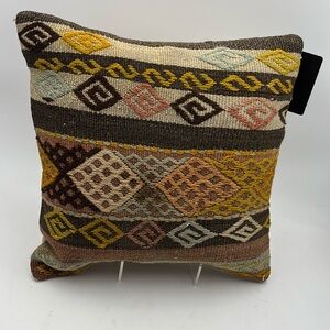 Loloi One Of A Kind Turkish Kilim Rug Pillow Cushion Cover